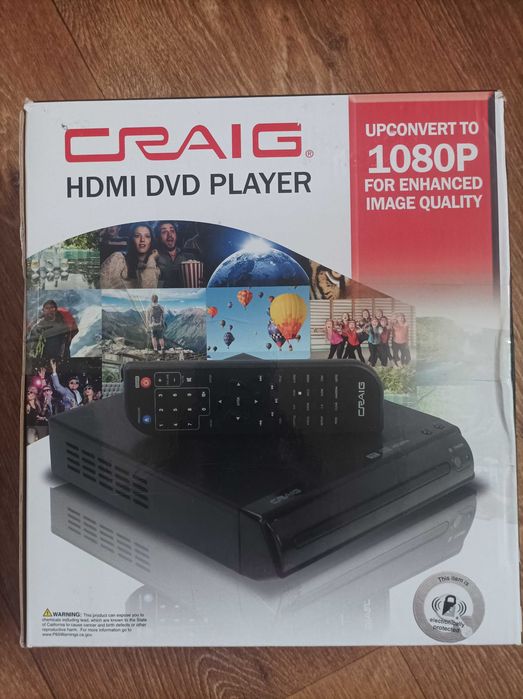 Компактний USB DVD MP3 плеєр відео програвач з пультом і HDMI роз'ємом