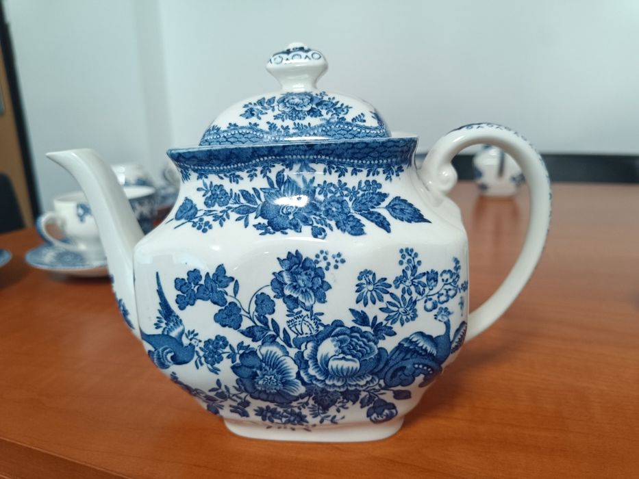 Serviço de chá inglês e serviço de café Royal Albert 1987