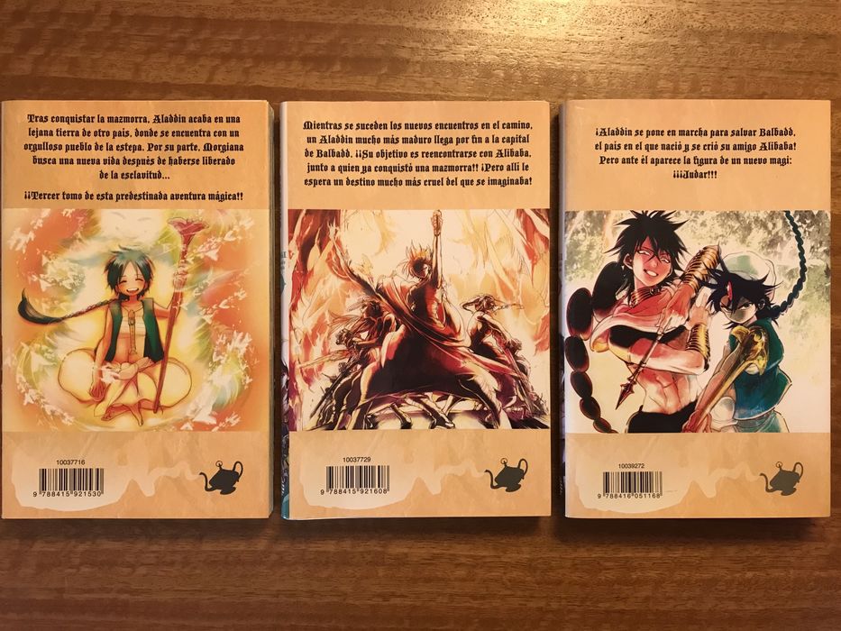 Magi: the Labyrinth of Magic vol 3 4 5