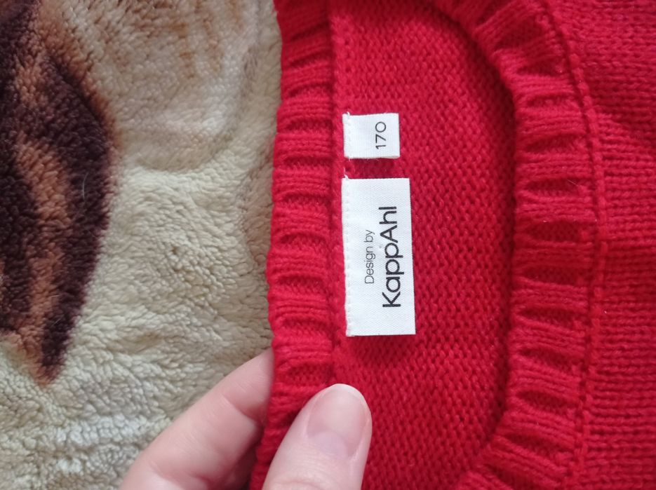 Новогодний свитер с оленем 164-170р, XS-S