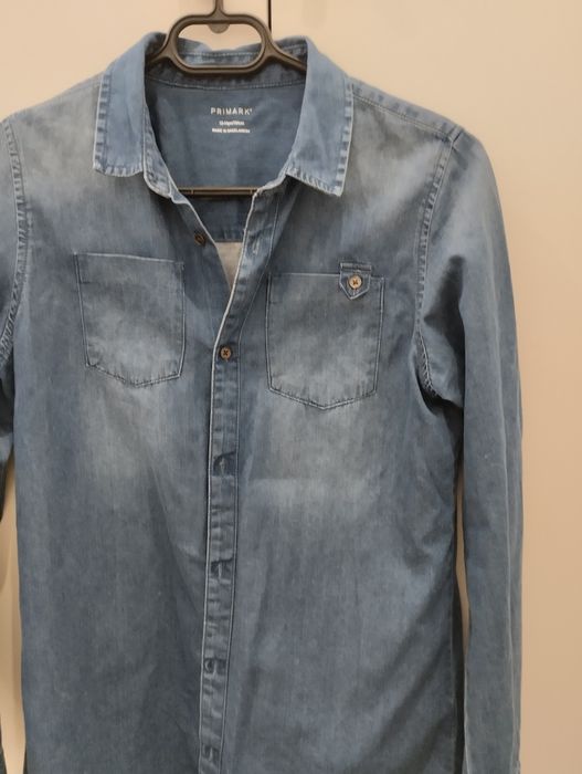 Denim Shirt for Teenagers Aged 13–14 Years. Like New