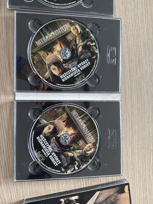 DVD Millenium  3 czesci , 6 płyt