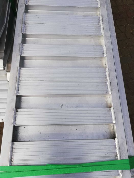 Najazdy Aluminiowe Włoskie 4,5m - 6300kg Dostawa 0zł