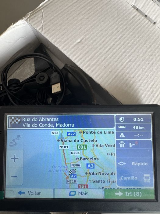 Vendo GPS  para pesados e não só em otimo estado com acessorios