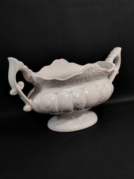 Porcelanowa Biała Żardiniera