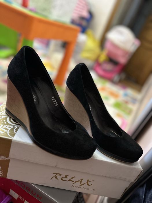 Туфла замша 36 розмір