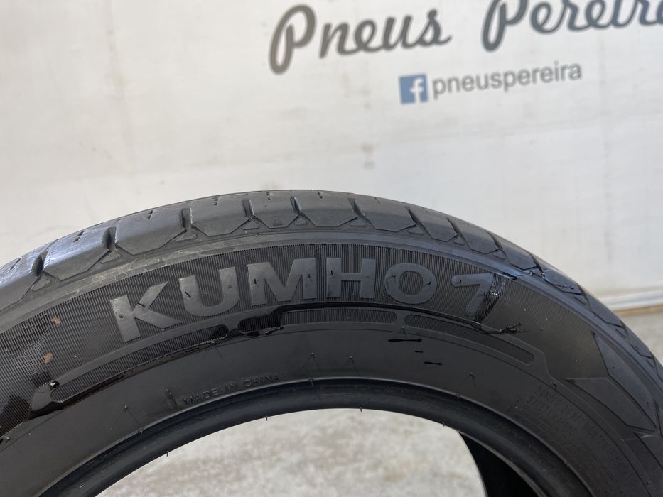Pneus 195-65R16C Kumho como novos