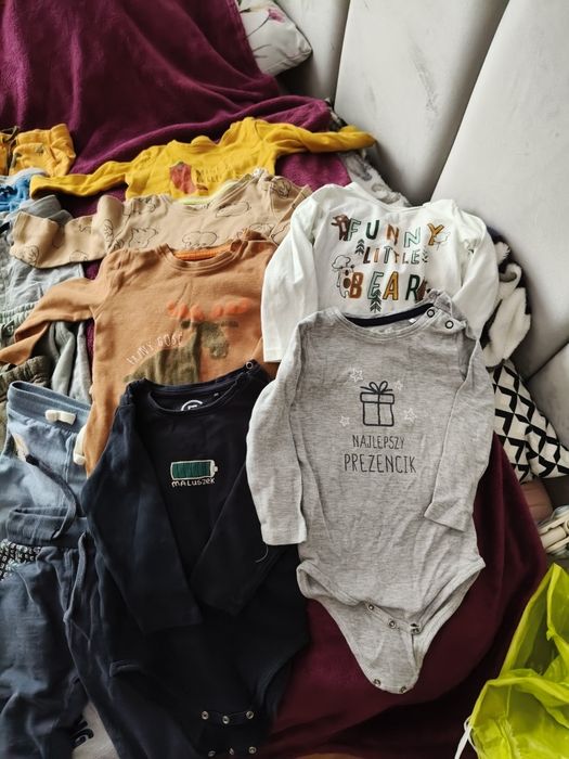 Paczka ubrań 86 dla chłopca