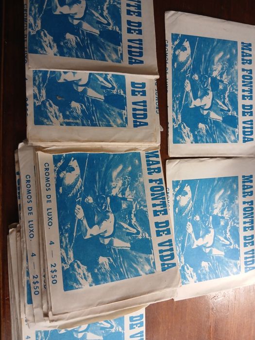 Cromos antigos diversos