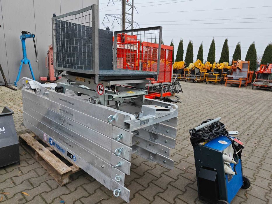 Winda drabina dekarska Bocker TopLift 250kg 12-22m wciągarka Wyciąg dekarski budowelany skośny do dachówki papy innych materiałów nr.30
