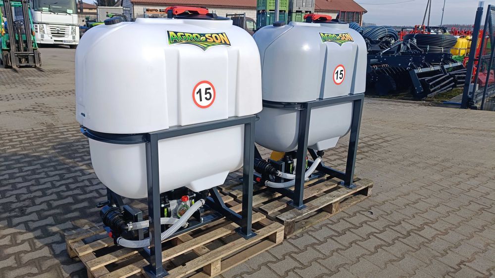 Opryskiwacz herbicydowy 400l Pompa 100l Agroplast Rozdzielacz