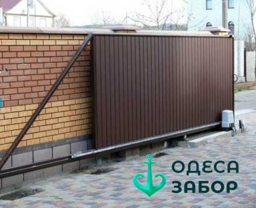Ворота розпашні, откатні та хвіртки від виробника. Одеса-Забор