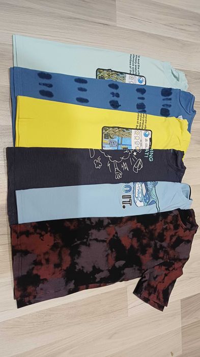 T-shirty chłopięce 152-158 / 6 sztuk