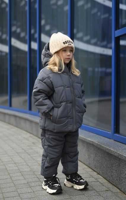 Зимовий костюм для дівчинки, розміри на рости 104-128