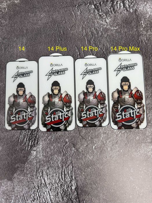 Захисне скло Gorilla iPhone 16 15 14 Pro Max Айфон стекло Plus