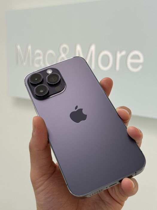 GWARANCJA iPhone 14 Pro Max 256GB Deep Purple 92% bateria