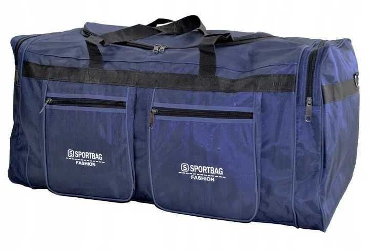 Nowa!!! Duża torba podróżna do ręki solidna 80cm 140l