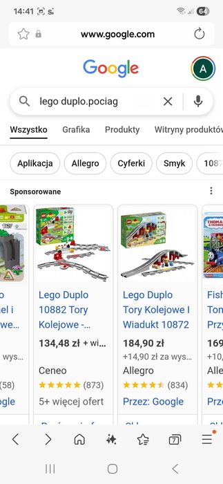Lego duplo pociąg - kilka zestawów