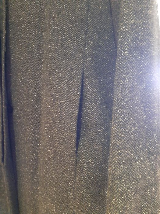 Casaco comprido ,forrado e em fazenda