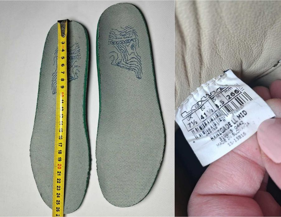 Черевики Lowa Renegade LL Mid (р 41) трекінгові тактичні берці ботинки