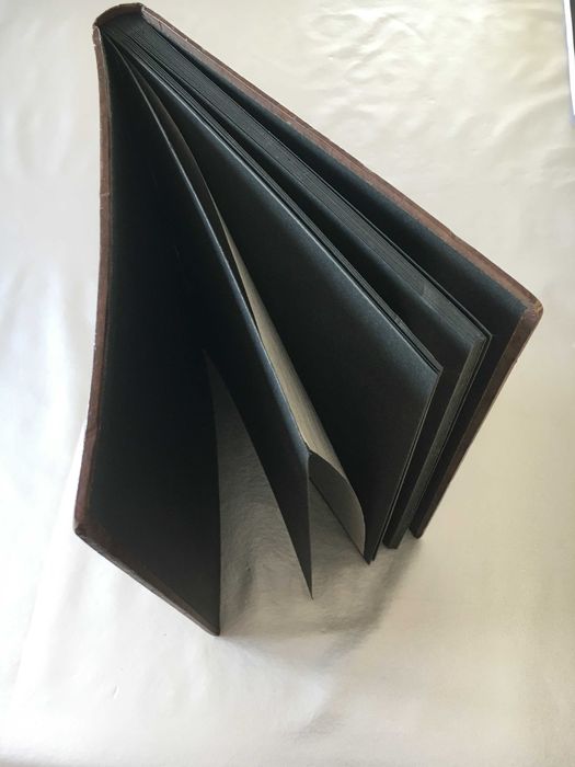 Conjunto de 2 álbuns fotográficos vintage