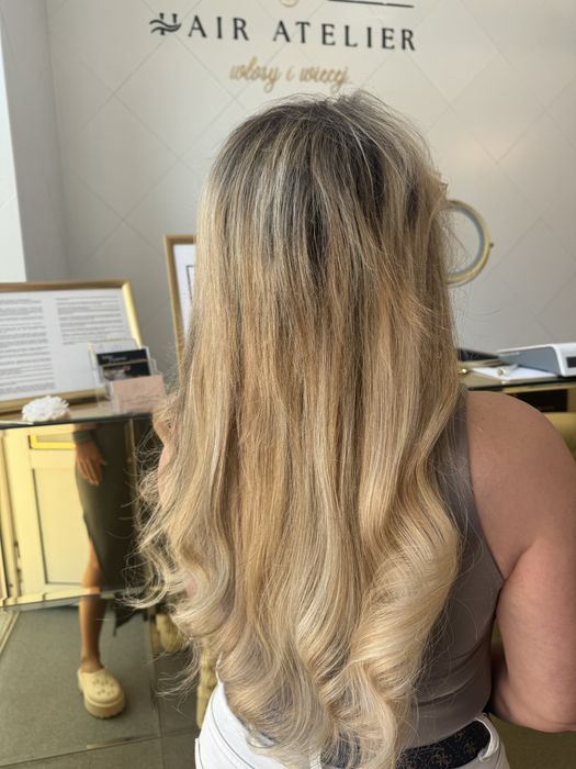 Przedłużanie zagęszczanie włosów