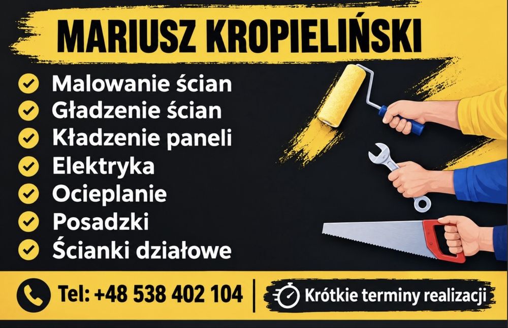 Uslugi remontowo budowlane