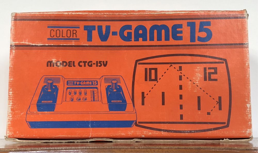 Druga konsola Nintendo Color TV Game 15V gra komplet arcade retro pong 1977 vintage