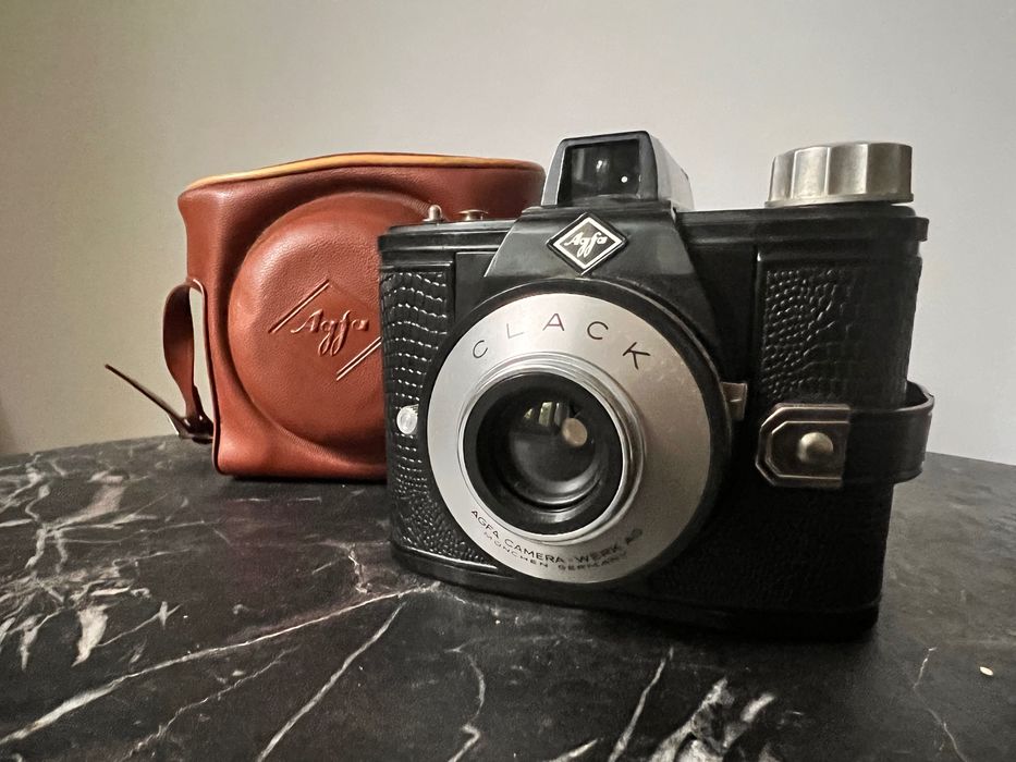 Stary aparat fotograficzny Agfa