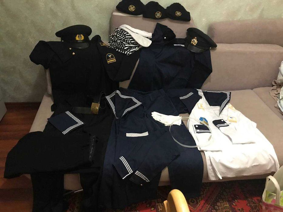 Форма морская колледжа им. Соляника, "рыбка" ОМКМРФ