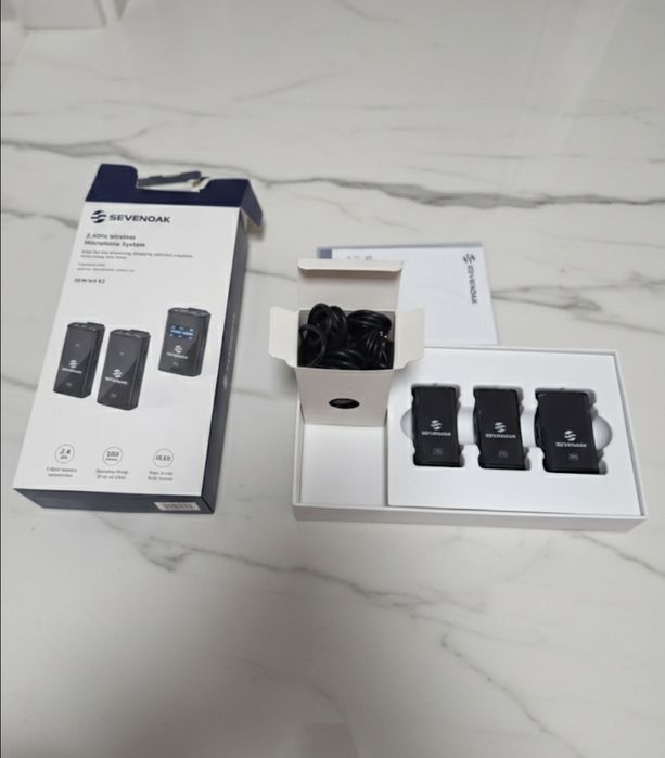 Беспроводной микрофон петличка профессиональные Sevenoak SKM-W4-K2