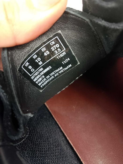 Clarks Wallabee Gore-tex skórzane półbuty 43