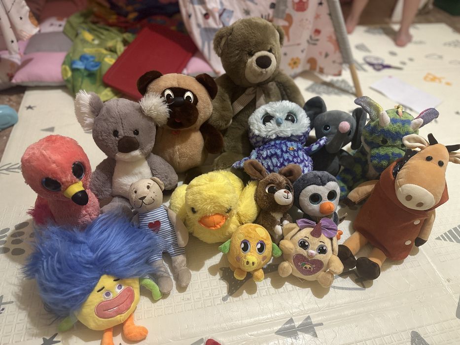 Продам мягкие игрушки разные