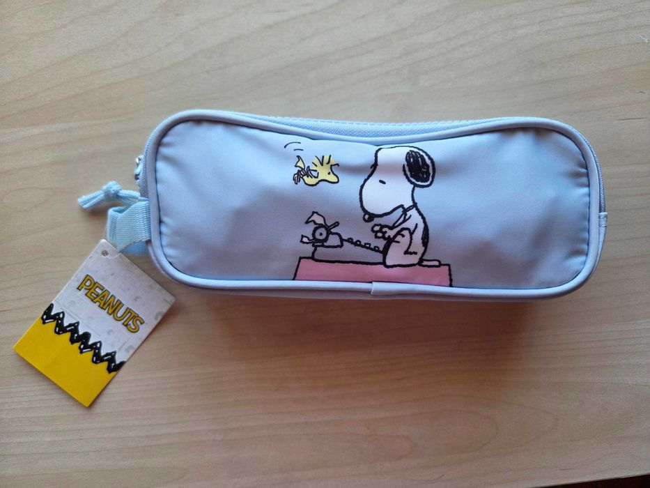 Estojo Snoopy Peanuts – 2 Compartimentos – Novo