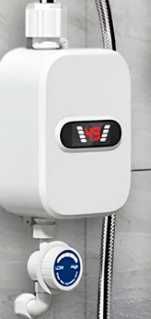 Проточный водонагреватель душ с краном на стену