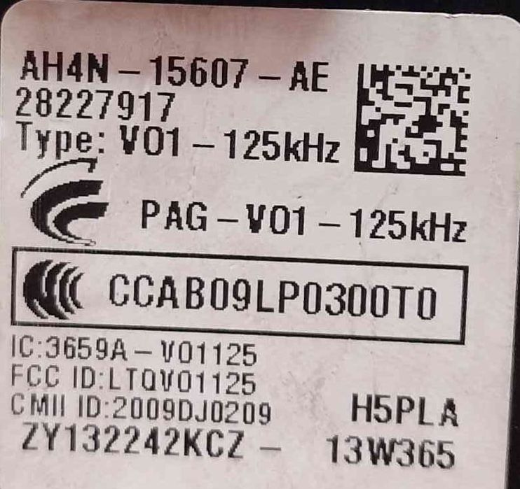 Módulo Eletrónico AH4N15607AE - JAGUAR XE