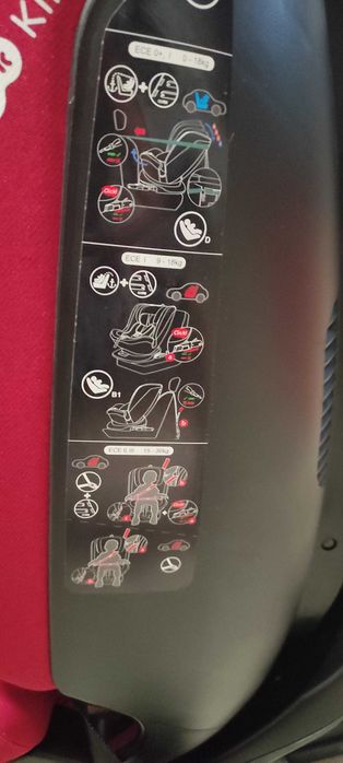 Kinderkraft xpedition fotelik samochodowy obrotowy