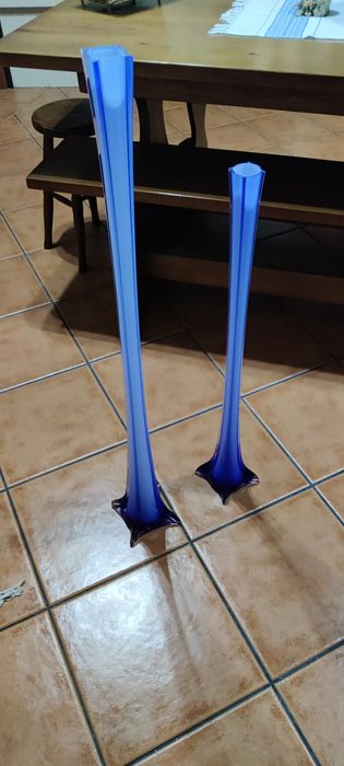 Solitários em vidro