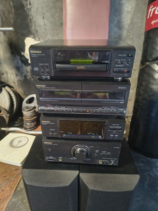 Wieża Technics plus kolumny