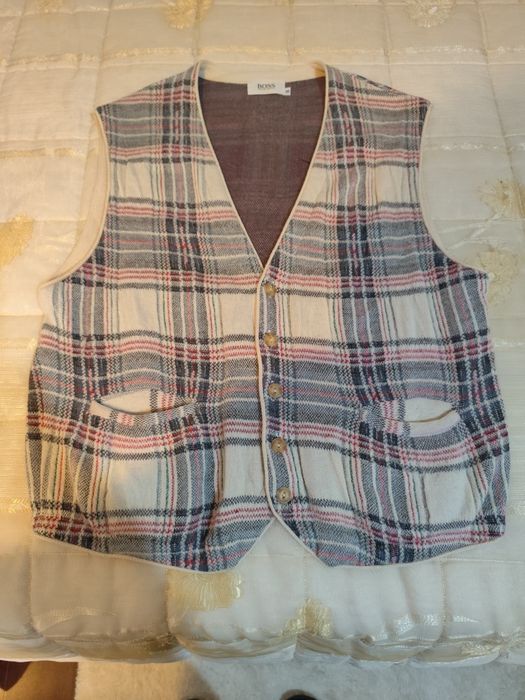 Colete de homem HUGO BOSS (Tamanho S)