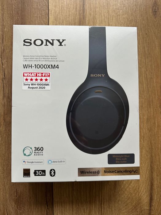 Nowe zafoliowane Sony wh-1000xm4 słuchawki bezprzewodowe