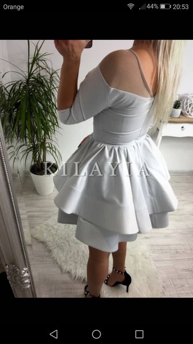 Piękna nowa sukienka bal wesele 34/36