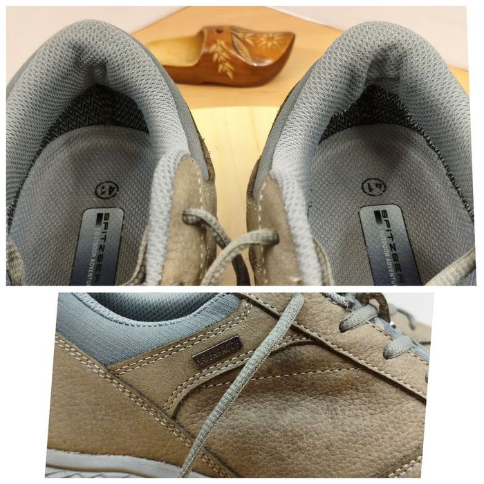 Buty r. 41 Spitzbergen skórzane trekkingowe uniseks