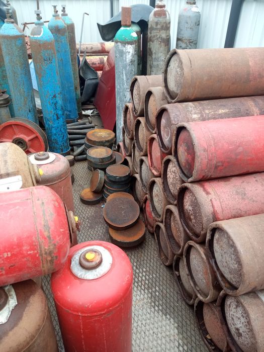 Баллоны пропановые для сварки мангалов в буржуек