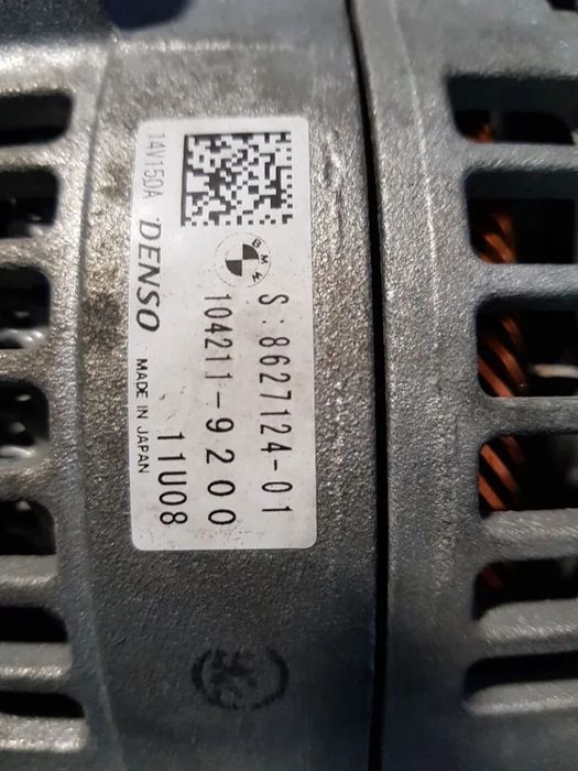 Alternador Bmw x1 f48 x2 serie 1 f20 f21 mini cooper 1.5D 2015-2021