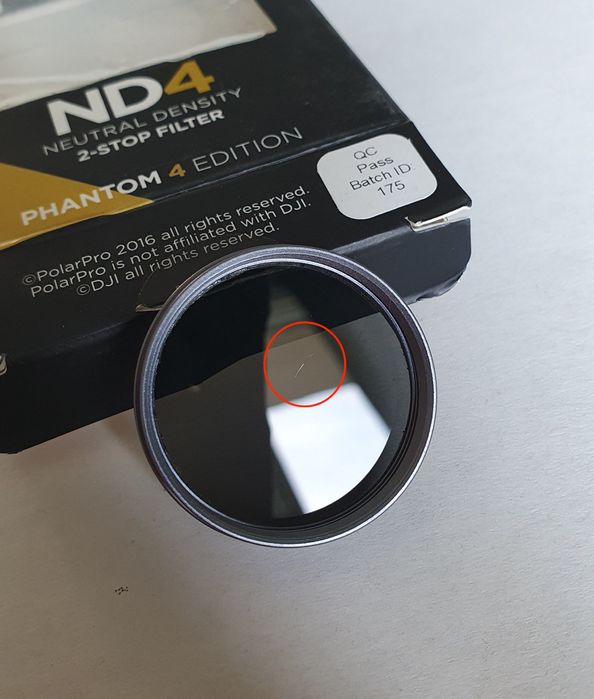 Filtr szary ND4 do DJI Phantom 4