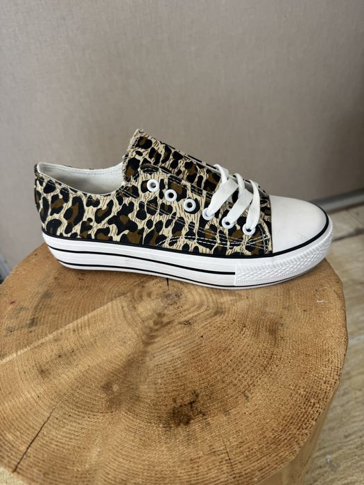 Sapatilha estampa leopardo