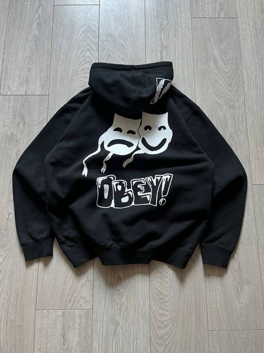 Obey big logo hoodie oversize Xl-L