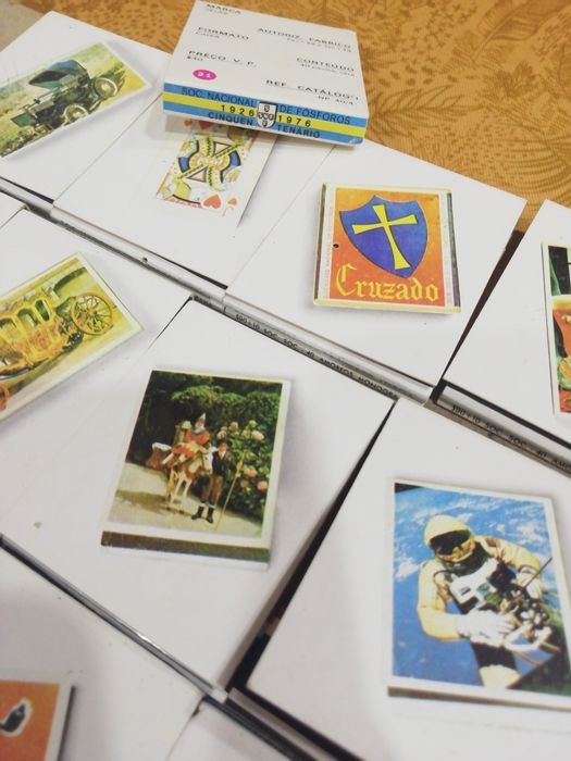 Coleção de 20 caixas de fósforos