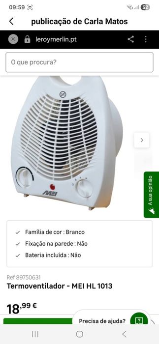 Termoventilador MEi